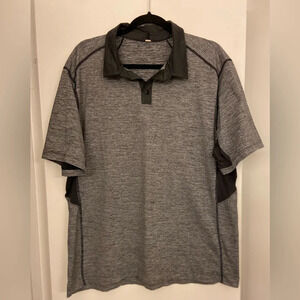 Lululemon Precision Collared Polo Gray Size L/XL